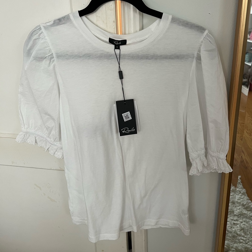 Rails White T-Shirt